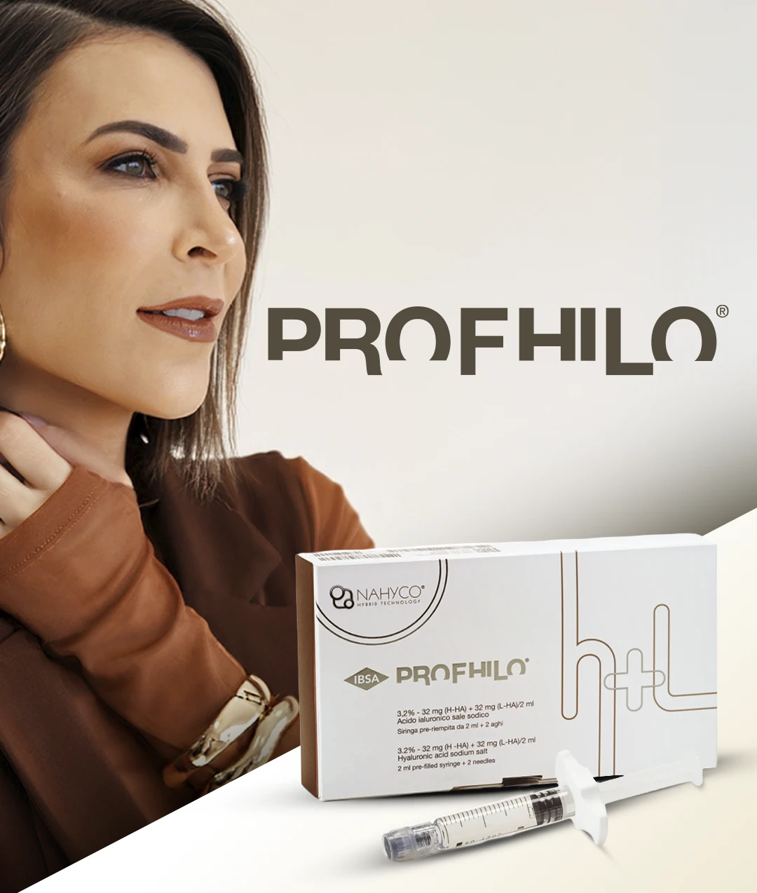 Dra. Juliana Beani aplicando Profhilo para bioremodelamento cutâneo e rejuvenescimento facial na clínica